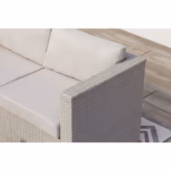Concept Usine Silang ensemble de meubles de jardin Gris - Vue supplémentaire 5