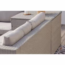Concept Usine Silang ensemble de meubles de jardin Gris - Vue supplémentaire 9