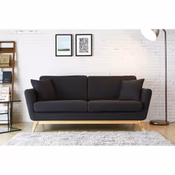 Concept Usine Hoga, Anthracite, Gris, Tissu, 1 pièce(s)