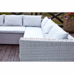 Concept Usine Fidji ensemble de meubles de jardin Gris