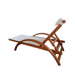 Concept Usine Naari chaise de plage Blanc