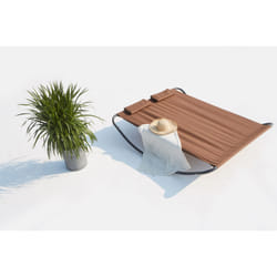 Concept Usine Coachella chaise de plage Chocolat Tissu