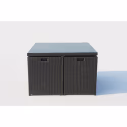 Concept Usine Monaco ensemble de meubles de jardin Noir, Gris