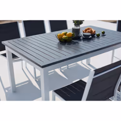 Concept Usine Arezzo ensemble de meubles de jardin Blanc