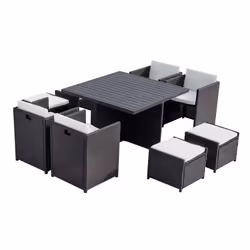 Concept Usine Sunset, Noir, Blanc, Résine, 1 pièce(s), 75 kg