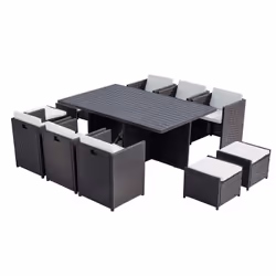 Concept Usine Sunset, Noir, Blanc, Résine, 1 pièce(s), 75 kg