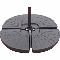 Description générale Pour maintenir vos parasols en place, découvrez nos dalles à lester Concept Usine. À remplir de sable ou ...