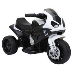 BMW - Moto Electrique S1000, 25W pour Enfant, 3 Roues, Système Audio et Phares Fonctionnels