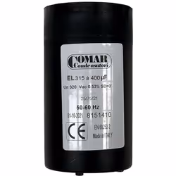 Condensateur de démarrage pour moteur monophasé 315uF à 400uF - ES2022 Ce condensateur moteur de démarrage fonctionne par int ...