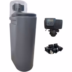 Description générale L'adoucisseur d'eau monobloc avec une capacité de 20L de résine (fournie et intégrée) est équipé d'une v ...