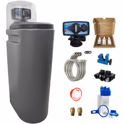 Adoucisseur d'eau 30L Vanne Fleck complet prêt à l'emploi Adoucisseur d'eau monobloc avec une capacité de 30L de résine (four ...