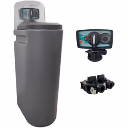 Adoucisseur d'eau 25L Vanne Fleck prêt à l'emploi Adoucisseur d'eau monobloc avec une capacité de 25L de résine (fournie et i ...