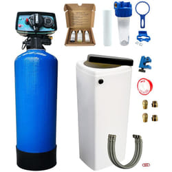 Adoucisseur D'eau Bi Bloc 25l Fleck 5600 Volumétrique Mécanique Complet Avec Accessoires