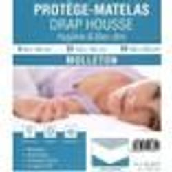 Protège matelas - Molleton - 140x200 cm - Anti-acariens - Multicouleur - Lavable