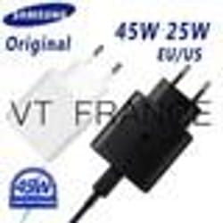 Samsung Chargeur Rapide 45w USB-C Couleur: Blanc