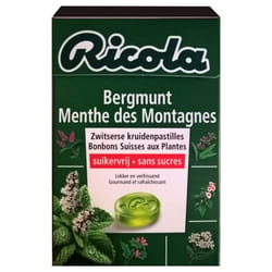 Ricola - Ricola Menthe Des Montagnes (lot de 6)