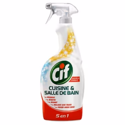 Cif Spray Cuisine et Salle De Bain 5 en 1 750ml (lot de 4)
