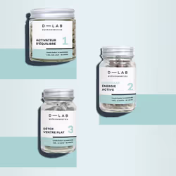 D-LAB Nutricosmetics Ventre Plat Programme Complet 28 Jours