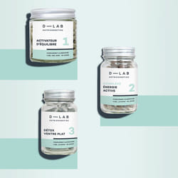 D-LAB Nutricosmetics Ventre Plat Programme Complet 28 Jours