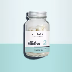 D-LAB Nutricosmetics Absolu De Probiopure Programme 28 Jours, Gélule, Vase, 56 pièce(s), Ingrédients : Mix de 5 ferments lact ...
