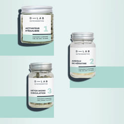 D-LAB Nutricosmetics Masse Capillaire Programme Complet 28 Jours