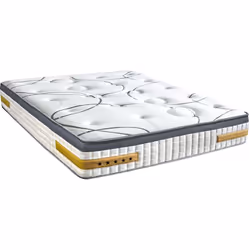 CARACTERISTIQUES : Dimensions disponibles (cm) : 90x190 - 90x200 - 120x190 - 140x190 - 140x200 - 160x200 - 180x200 - 200x200  ...