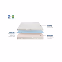 Olympe Literie 3MA20.0820 matelas Matelas en mousse à mémoire de forme