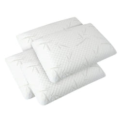 Lot de 4 oreillers Sérénité 40x60 cm Mémoire de forme