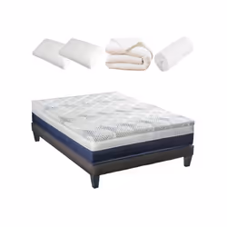 Olympe Literie 4BC.OC.K15.K.1620, Matelas en mousse à mémoire de forme, 300 mm, 1600 mm, 2000 mm