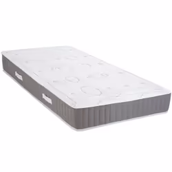 CARACTERISTIQUES : Dimensions disponibles (cm) : 90x190 - 90x200 - 140x190 - 140x200 - 160x200 - 180x200 Epaisseur du matelas ...