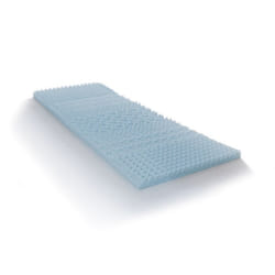 Surmatelas Mousse Gel Refresh 90x190 cmMémoire de forme avec gel thermorégulateur 7 Zones de confort
