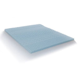 Surmatelas Mousse Gel Refresh 160x200 cm Mémoire de forme avec gel thermorégulateur 7 Zones de confort