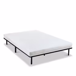 Ensemble Egio 180x200 cm Matelas Mousse + Sommier Métal