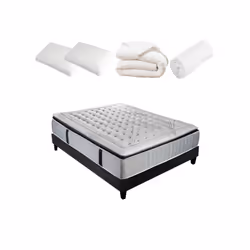 Olympe Literie 4VP.PIL.K15.K.0919, Matelas en mousse à mémoire de forme, 900 mm, 1900 mm