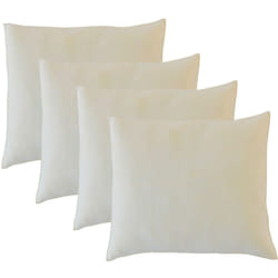 Olympe Literie - Lot de 4 oreillers 60x60 cm flocons Mémoire de forme