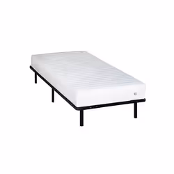 Ensemble Klo 90x200 cm Matelas Mousse Haute Densité + Sommier Métal