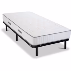 Matelas CARACTERISTIQUES : Dimensions disponibles (cm) : 90x190 - 90x200 - 140x190 - 140x200 - 160x200 - 180x200 Epaisseur : ...