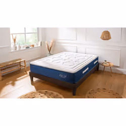 Maison Aubertin FR26204, Matelas en mousse à mémoire de forme, Polyester, Europe, 280 mm, 1800 mm, 2000 mm