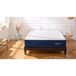Ensemble Matelas Dolce Vita Ressorts ensachés Accueil mémoire et sommier en kit - 90 x 190 cm