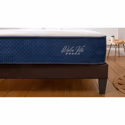 Ensemble Matelas Dolce Vita Ressorts ensachés Accueil mémoire et sommier en kit - 90 x 190 cm - Vue supplémentaire 7