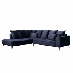 Maison Aubertin FR83915 canapé lit sofa 4 siège(s) Bleu