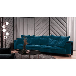 Maison Aubertin FR2683594 canapé lit sofa 4 siège(s) Bleu