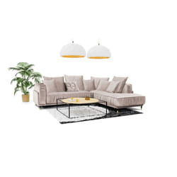 Maison Aubertin FR2553378 canapé lit sofa 3 siège(s) Beige