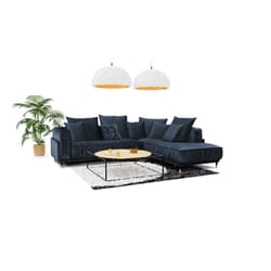 Maison Aubertin FR2563406 canapé lit sofa 3 siège(s) Bleu