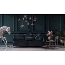Maison Aubertin FR2443151 canapé lit sofa 3 siège(s) Bleu