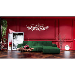 Maison Aubertin FR2513263 canapé lit sofa 4 siège(s) Vert