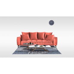 Maison Aubertin FR2703621 canapé lit sofa 3 siège(s) Rose