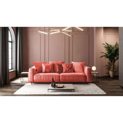 Maison Aubertin FR2583438 canapé lit sofa 4 siège(s) Rose