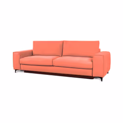 Maison Aubertin FR2403074 canapé lit sofa 3 siège(s) Rose