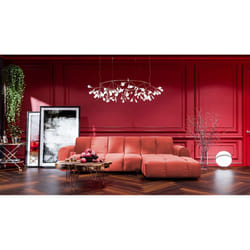Maison Aubertin FR2523303 canapé lit sofa 4 siège(s) Rose